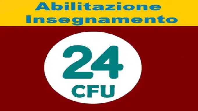 Abilitazione all'insegnamento e 24 CFU