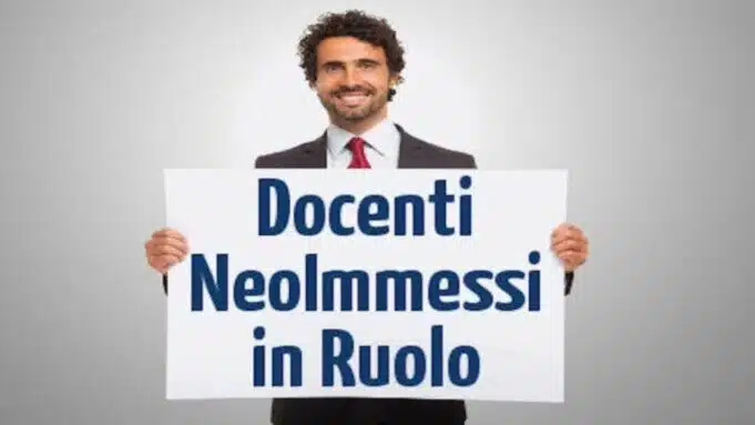 Docenti neoimmessi in ruolo