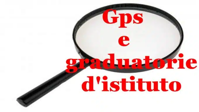 GPS e Graduatorie di istituto