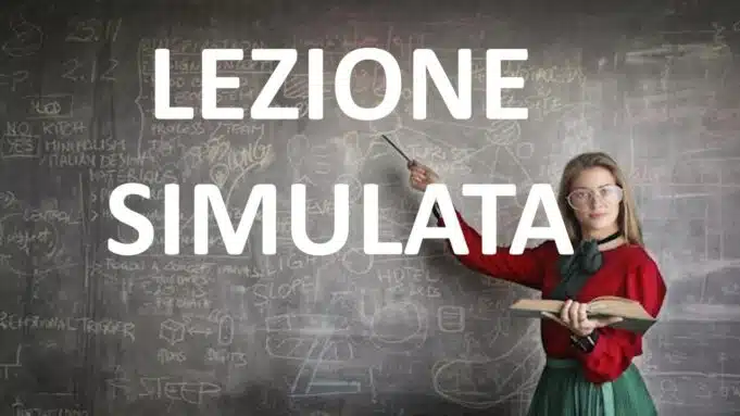 concorso docenti lezione simulata