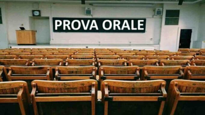 Prova orale concorso docenti