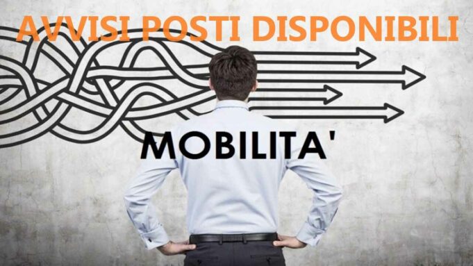 Avvisi posti disponibili per la mobilità