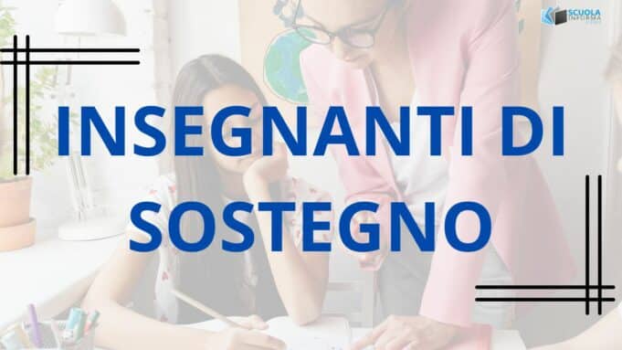 Insegnanti di sostegno