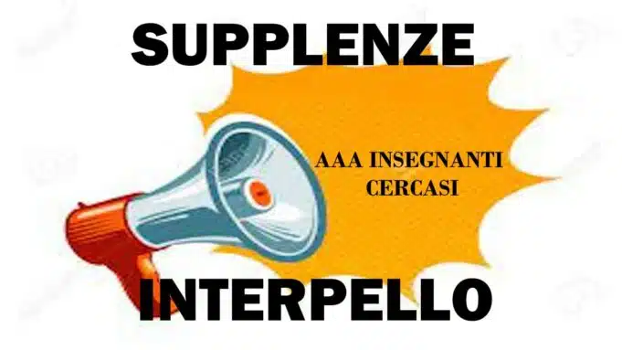 Interpello per supplenza