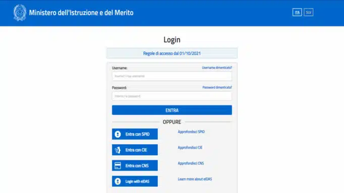 Domanda su Istanze Online