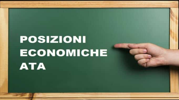 posizioni economiche personale ata