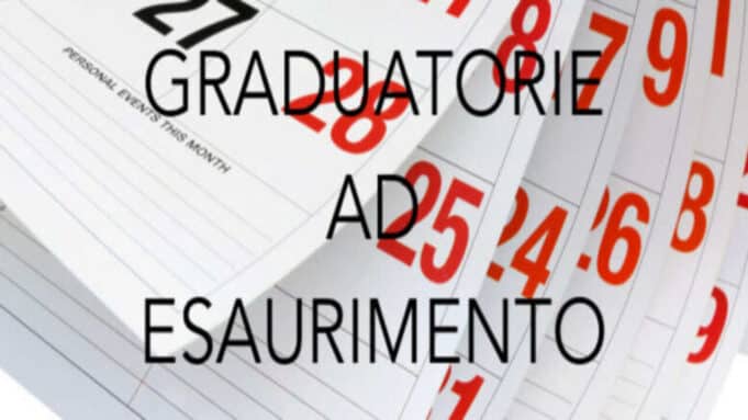 Graduatorie ad Esaurimento