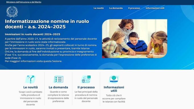 Immissioni in ruolo docenti