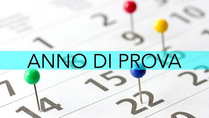 Anno di prova